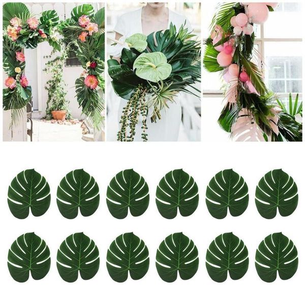 12pcs/lot green artificial monstera palm leaves wedding theme hawaiian decoration festival supplies party birthday for trop h0g8
12pcs/lot green artificial monstera palm leaves wedding theme hawaiian decoration festival supplies party birthday for trop h0g8