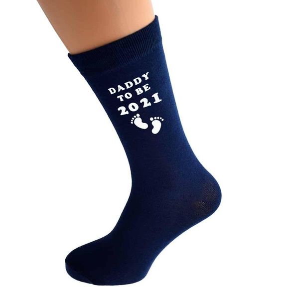 men's socks personalized gift daddy to be 2021 with footprint design printed in white on mens navy blue great present groomsman, Black
men's socks personalized gift daddy to be 2021 with footprint design printed in white on mens navy blue great present groomsman, Black