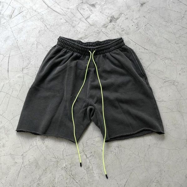 men's shorts askyurself men women hip hop washed make old 1:1 green drawstring inside breeches, White;black
men's shorts askyurself men women hip hop washed make old 1:1 green drawstring inside breeches, White;black
