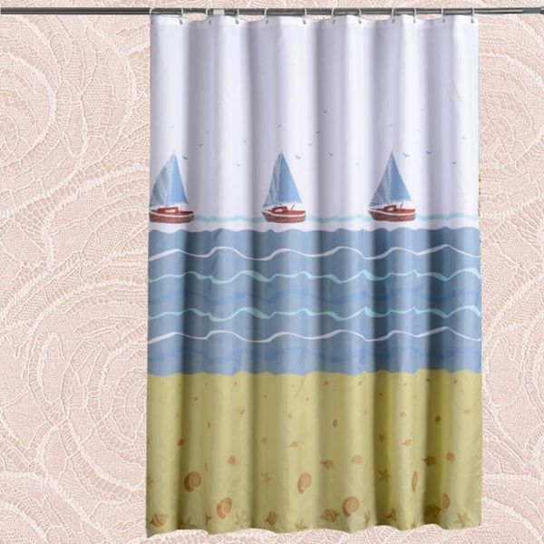 cartoon sail boat shower curtain household bath curtain thicken shower waterproof bath (180 x 180cm)
cartoon sail boat shower curtain household bath curtain thicken shower waterproof bath (180 x 180cm)