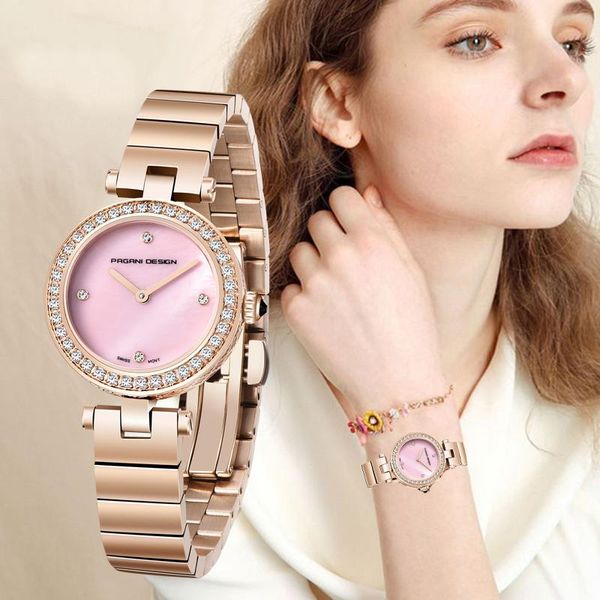 wristwatches pagani design women watches fashion sports ladies waterproof quartz female watch bracelet sapphire gold, Slivery;brown
wristwatches pagani design women watches fashion sports ladies waterproof quartz female watch bracelet sapphire gold, Slivery;brown