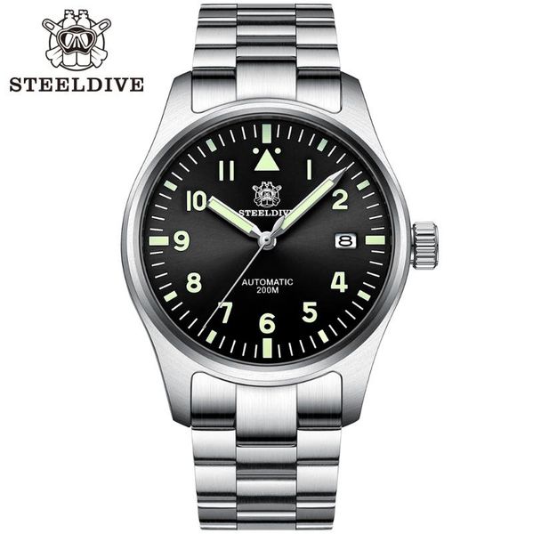 wristwatches steeldive watch mark 9 watches for men automatic japan original nh35 sapphire crystal black dial 316l steel stainless, Slivery;brown
wristwatches steeldive watch mark 9 watches for men automatic japan original nh35 sapphire crystal black dial 316l steel stainless, Slivery;brown