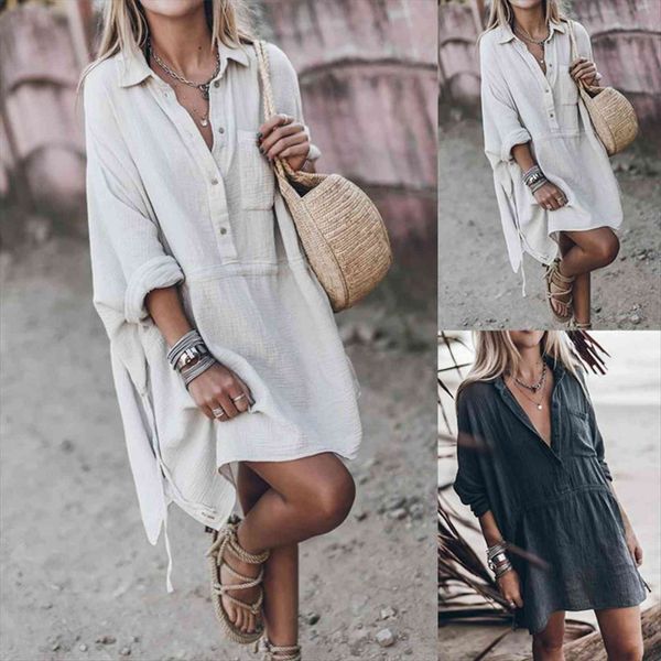 vintage long sleeve solid white womens blouses spring summer cotton linen vestido casual blusas robe femininas
vintage long sleeve solid white womens blouses spring summer cotton linen vestido casual blusas robe femininas