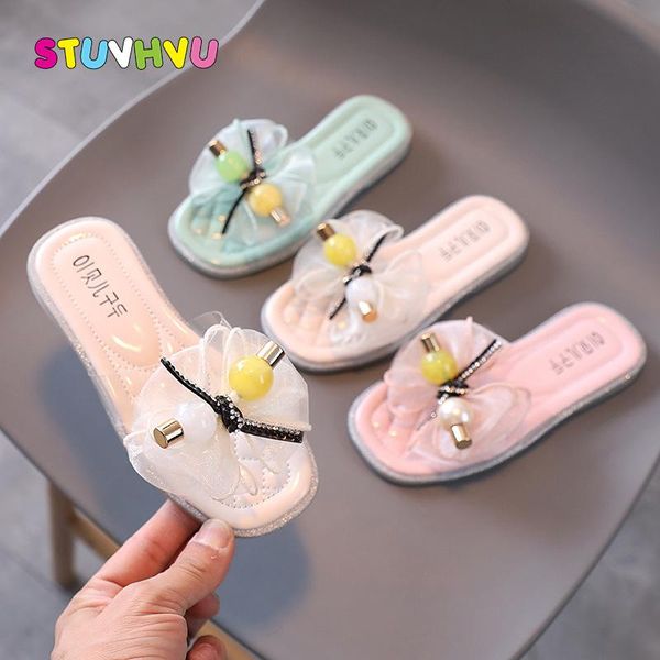 slipper toddler girl slippers summer children shoes lace bow princess girls sandals transparent flip flops soft bottom slip kids, Black;grey
slipper toddler girl slippers summer children shoes lace bow princess girls sandals transparent flip flops soft bottom slip kids, Black;grey