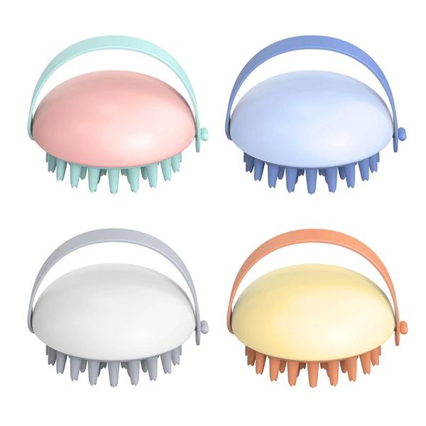 hair brushes 1pc wet&dry shampoo brush scalp massager silicone head comb portable washing bath spa care tool, Silver
hair brushes 1pc wet&dry shampoo brush scalp massager silicone head comb portable washing bath spa care tool, Silver