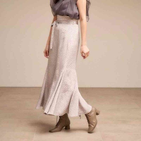 Skirts 2022 Autumn Women Temperament Vintage Faldas A Line Print Ruffle High Waist Sashes Mid Length Mermaid Jupes LP9G, Black
Skirts 2022 Autumn Women Temperament Vintage Faldas A Line Print Ruffle High Waist Sashes Mid Length Mermaid Jupes LP9G, Black