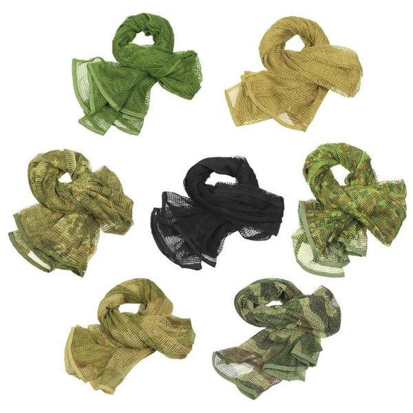 cycling caps & masks 180x85cm scarf cotton military camouflage tactical mesh sniper face for camping hunting multi purpose hiking scarve, Black
cycling caps & masks 180x85cm scarf cotton military camouflage tactical mesh sniper face for camping hunting multi purpose hiking scarve, Black