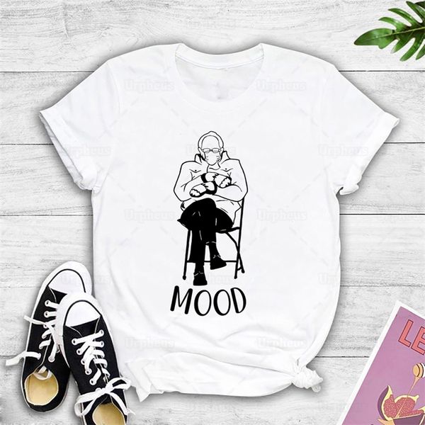 bernie sanders mittens t shirt inauguration day bernie mood graphic cotton tees 210309, White
bernie sanders mittens t shirt inauguration day bernie mood graphic cotton tees 210309, White