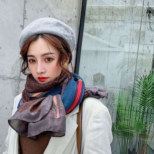 2021 autumn and winter new scarf women's cashmere warm students versatile decoration high grade silk like shawl, Blue;black
2021 autumn and winter new scarf women's cashmere warm students versatile decoration high grade silk like shawl, Blue;black