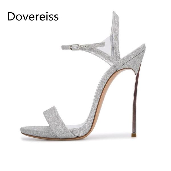 dovereiss fashion women's shoes summer new consice silver elegant narrow band buckle party shoes sandals 34-45, Black
dovereiss fashion women's shoes summer new consice silver elegant narrow band buckle party shoes sandals 34-45, Black