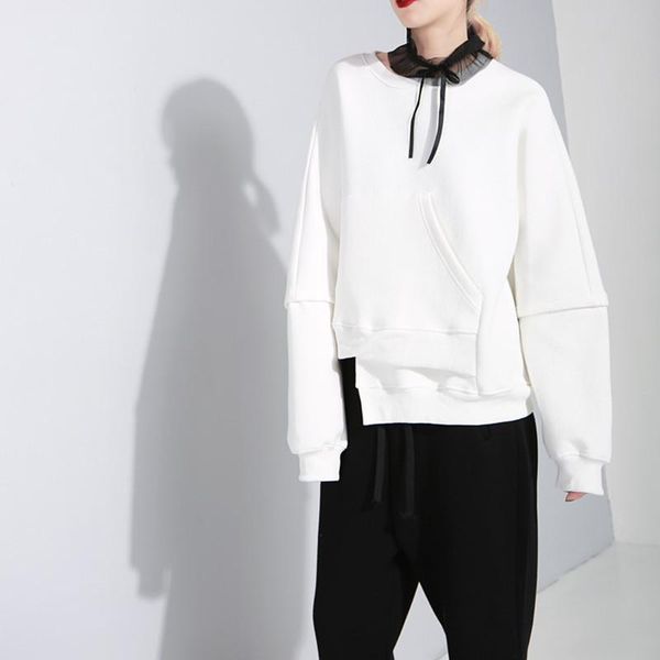 women's hoodies & sweatshirts johnature autumn 2021 solid color pullover loose women o-neck full sleeve casual thicken warm, Black
women's hoodies & sweatshirts johnature autumn 2021 solid color pullover loose women o-neck full sleeve casual thicken warm, Black