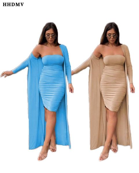 two piece dress hhdmv 2037 elegant high street girl style sets sleeveless strapless long dresses sleeve pure color 2, White
two piece dress hhdmv 2037 elegant high street girl style sets sleeveless strapless long dresses sleeve pure color 2, White
