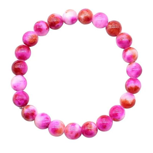 beaded, strands natural stone rose red persian jades chalcedony simple bracelet jewelry beads lovers woman gift elastic cord pulserase, Black
beaded, strands natural stone rose red persian jades chalcedony simple bracelet jewelry beads lovers woman gift elastic cord pulserase, Black
