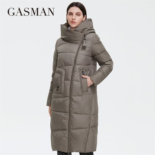 gasman winter down jacket women long thick coat hooded puffer warm female brand cotton clothes elegant retro parka 8197 211215, Black
gasman winter down jacket women long thick coat hooded puffer warm female brand cotton clothes elegant retro parka 8197 211215, Black