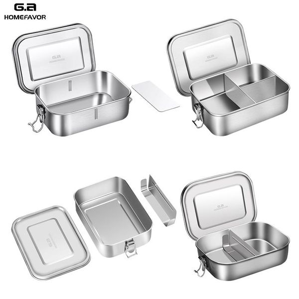 dinnerware sets grade 304 stainless steel lunch box large metal bento snack container outdoor storage custom
dinnerware sets grade 304 stainless steel lunch box large metal bento snack container outdoor storage custom