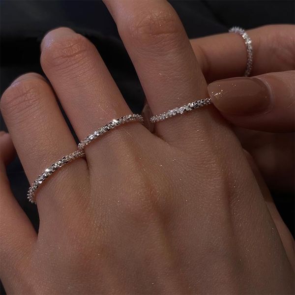cluster rings peri'sbox gold silver color shiny starburst fishbone thin water wave chain for women glossy plain minimalist jewelry, Golden;silver
cluster rings peri'sbox gold silver color shiny starburst fishbone thin water wave chain for women glossy plain minimalist jewelry, Golden;silver