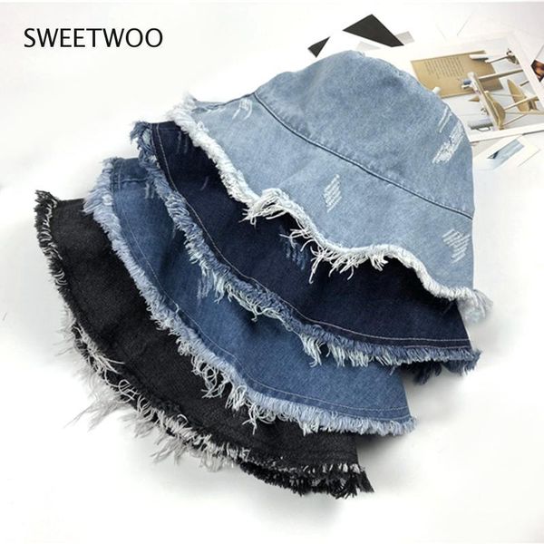 summer and autumn washed cowboy mountaineering sun hat women fashion fringe floppy hat women wide brim beach bucket co, Black;white
summer and autumn washed cowboy mountaineering sun hat women fashion fringe floppy hat women wide brim beach bucket co, Black;white
