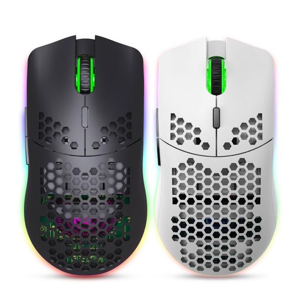 usb rechargeable notebook deskmice t66 honeycomb lightweight rgb backlit 2.4ghz wireless mouse for home office
usb rechargeable notebook deskmice t66 honeycomb lightweight rgb backlit 2.4ghz wireless mouse for home office