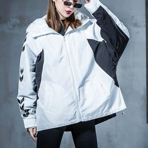women's jackets xuxi autumn winter 2021 women coat casual original loose streetwear long sleeve fashion printing hooded thicken femme f, Black;brown
women's jackets xuxi autumn winter 2021 women coat casual original loose streetwear long sleeve fashion printing hooded thicken femme f, Black;brown