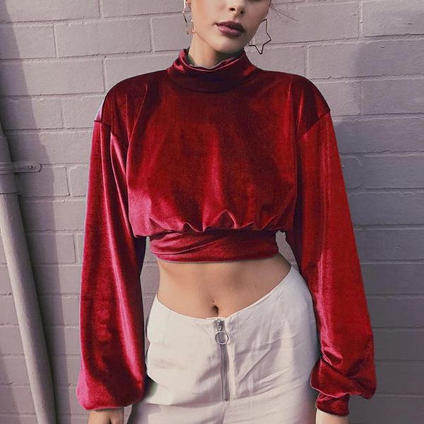 women's hoodies 2021 new velour high collar exposed navel long sleeve short hoody pullover sweatshirt woman hoodies, Black
women's hoodies 2021 new velour high collar exposed navel long sleeve short hoody pullover sweatshirt woman hoodies, Black