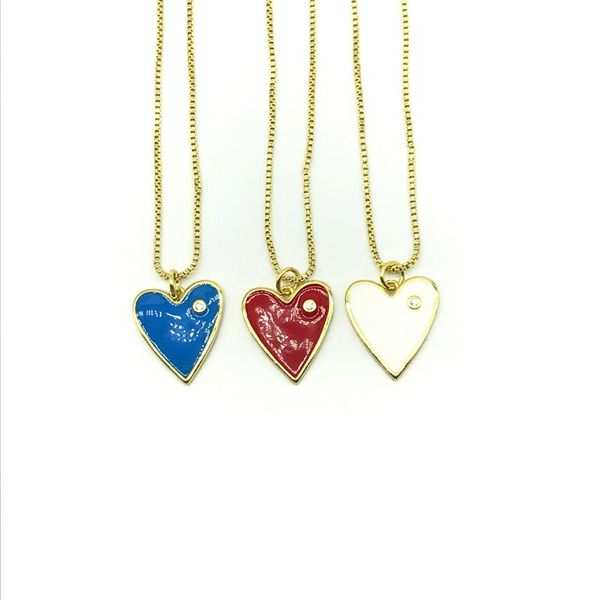 pendant necklaces 5pcs/lot gold color drop oil heart shape necklace party fashion jewelry for woman, Silver
pendant necklaces 5pcs/lot gold color drop oil heart shape necklace party fashion jewelry for woman, Silver