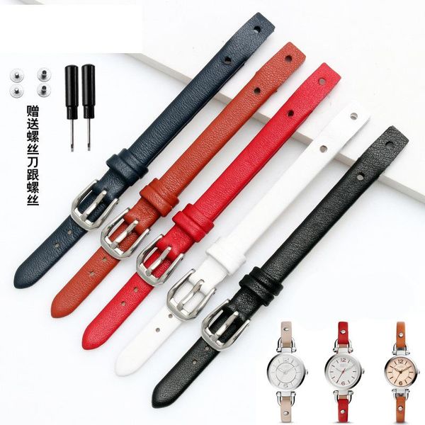 watch bands genuine leather bracelet strap women fashion watchband 8mm wristband for es4340 4119 4000 3745 3861 4026 3862 band, Black;brown
watch bands genuine leather bracelet strap women fashion watchband 8mm wristband for es4340 4119 4000 3745 3861 4026 3862 band, Black;brown