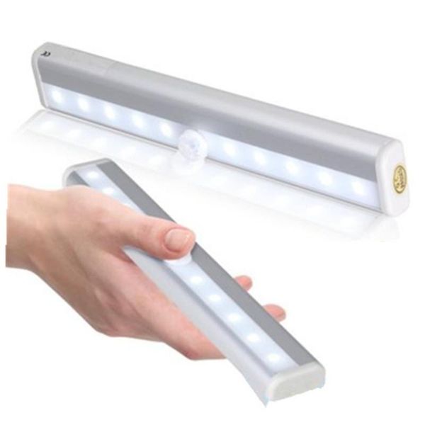 6/10 leds pir led motion sensor light cupboard wardrobe bed lamp led under cabinet night light for closet stairs kitchen
6/10 leds pir led motion sensor light cupboard wardrobe bed lamp led under cabinet night light for closet stairs kitchen