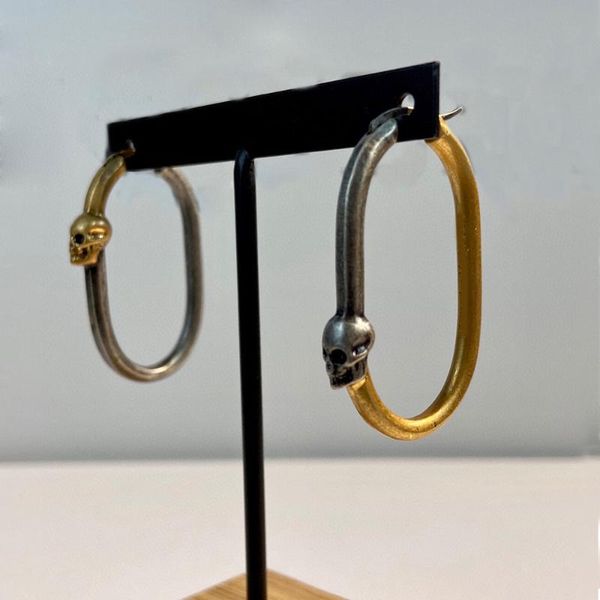 dangle & chandelier 2021 vintage gold silver color skull earrings fashion punk jewelry for women asymmetry design bijoux
dangle & chandelier 2021 vintage gold silver color skull earrings fashion punk jewelry for women asymmetry design bijoux