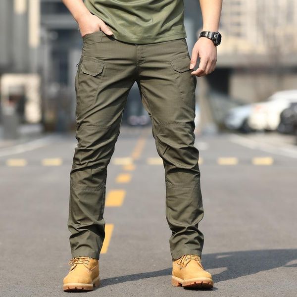 men's pants mens straight spring autumn casual solid cargo camouflage male overalls outdoor multi-pocket zipper- men clothing, Black
men's pants mens straight spring autumn casual solid cargo camouflage male overalls outdoor multi-pocket zipper- men clothing, Black