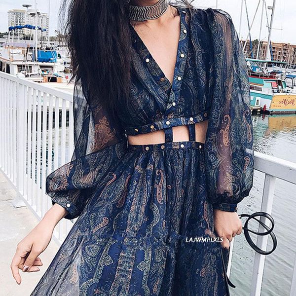 casual dresses 2021 summer bohemian national style hollow dress slim v neck leaky waist holiday, Black;gray
casual dresses 2021 summer bohemian national style hollow dress slim v neck leaky waist holiday, Black;gray