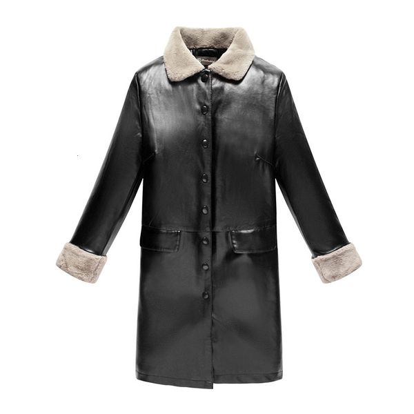 6xl women winter pu jackets faux leather coats plus size female warm long outwears turn-down collar autumn women's jackets ll031 93ux, Black
6xl women winter pu jackets faux leather coats plus size female warm long outwears turn-down collar autumn women's jackets ll031 93ux, Black