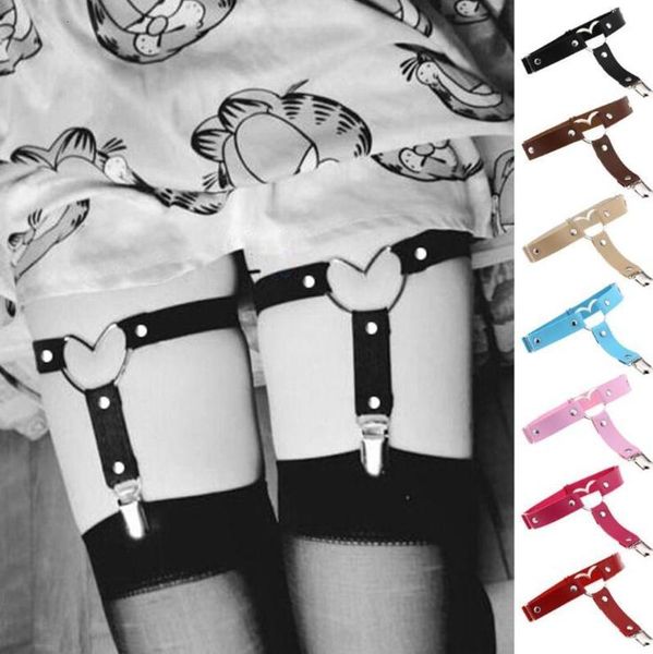 rock elasticity love heart punk garters belt been harnas bondage black gothic jarretel accessories dij garter 1pcs, Black;white
rock elasticity love heart punk garters belt been harnas bondage black gothic jarretel accessories dij garter 1pcs, Black;white