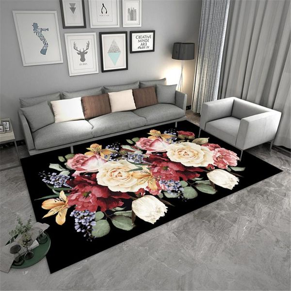 european style classical blcak flower carpet big size area rug for bedroom luxury room decor bedside carpet sofa rug hallway mat
european style classical blcak flower carpet big size area rug for bedroom luxury room decor bedside carpet sofa rug hallway mat