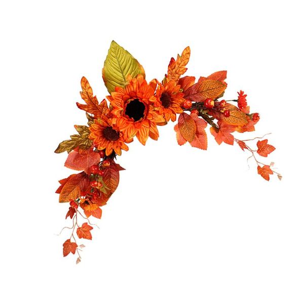 decorative flowers & wreaths 1pc simulated sunflower wreath adornment door hanging pendant orange
decorative flowers & wreaths 1pc simulated sunflower wreath adornment door hanging pendant orange