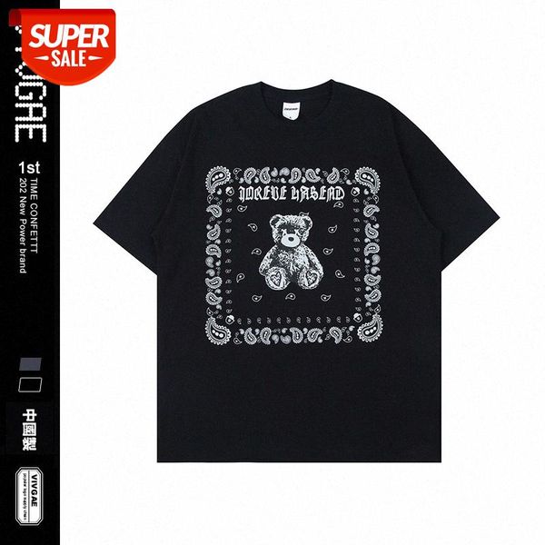 vivgae retro american letter bear round neck short-sleeved t-shirt couple loose-fitting compassionate men and women #6s7x, White;black
vivgae retro american letter bear round neck short-sleeved t-shirt couple loose-fitting compassionate men and women #6s7x, White;black