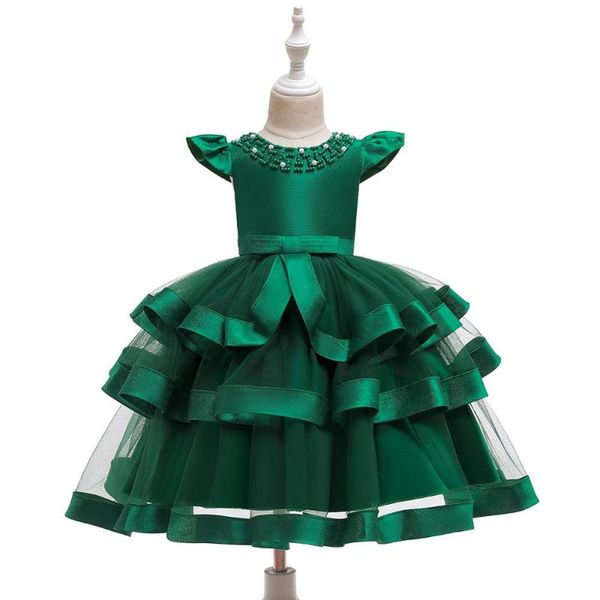 girl's dresses 2021 baby girls dress beaded gown girl wedding flower birthday party cake pettiskirt christmas children clothin, Red;yellow
girl's dresses 2021 baby girls dress beaded gown girl wedding flower birthday party cake pettiskirt christmas children clothin, Red;yellow