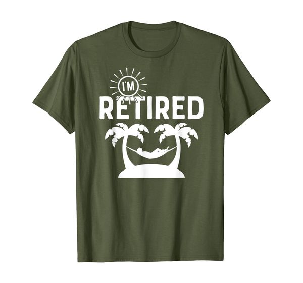 im retired retirement t shirt for women men palm trees sunny t-shirt, White;black
im retired retirement t shirt for women men palm trees sunny t-shirt, White;black