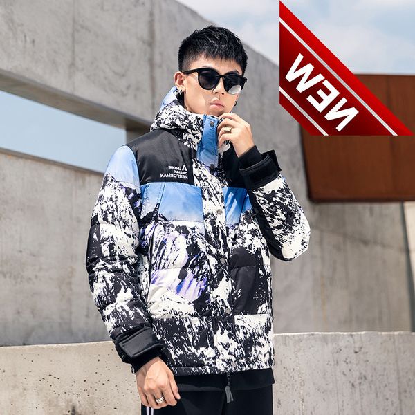 winter mens white duck down coats hooded short snow mountain print puffer jackets male thick hip hop streetwear for men jk-915, Black
winter mens white duck down coats hooded short snow mountain print puffer jackets male thick hip hop streetwear for men jk-915, Black