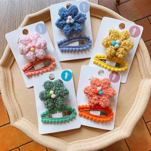 2 pcs new beautiful colorful plush flowers hairpins fashion sweet girl children simple cute hairball bb clip hair accessories, Slivery;white
2 pcs new beautiful colorful plush flowers hairpins fashion sweet girl children simple cute hairball bb clip hair accessories, Slivery;white
