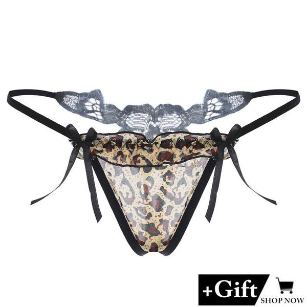 women's panties erotic leopard women g-string briefs crotchless female thong for transparent underwear bikini pants gift, Black;pink
women's panties erotic leopard women g-string briefs crotchless female thong for transparent underwear bikini pants gift, Black;pink