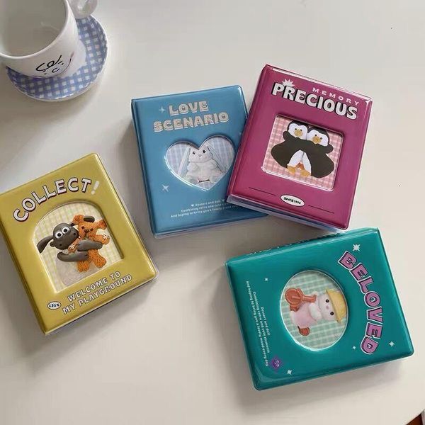 card holders 3inch kawaii pocards collect book surper star po holder storage organizer, Brown;gray
card holders 3inch kawaii pocards collect book surper star po holder storage organizer, Brown;gray