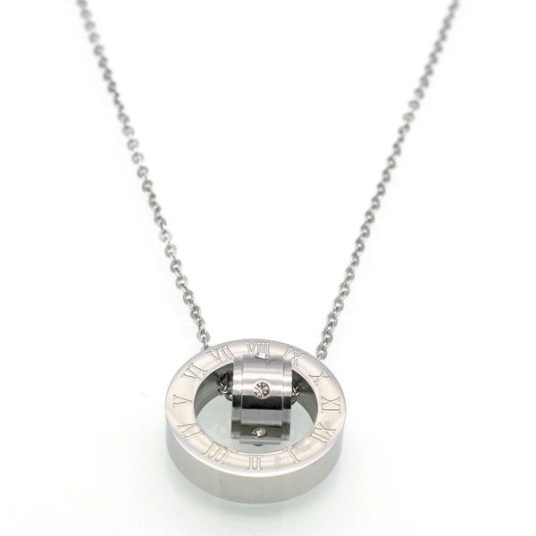 pendant necklaces fashion women men stainless steel roman numerals rhinestone couple lover pandent necklace jewelry gifts nin668, Silver
pendant necklaces fashion women men stainless steel roman numerals rhinestone couple lover pandent necklace jewelry gifts nin668, Silver
