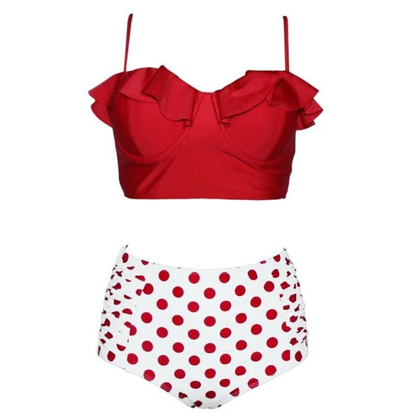 maillot de bain femme 2021 bikinis women high waist bikinis swimwear swimuit female retro beachewear bikini set bathing suit
maillot de bain femme 2021 bikinis women high waist bikinis swimwear swimuit female retro beachewear bikini set bathing suit