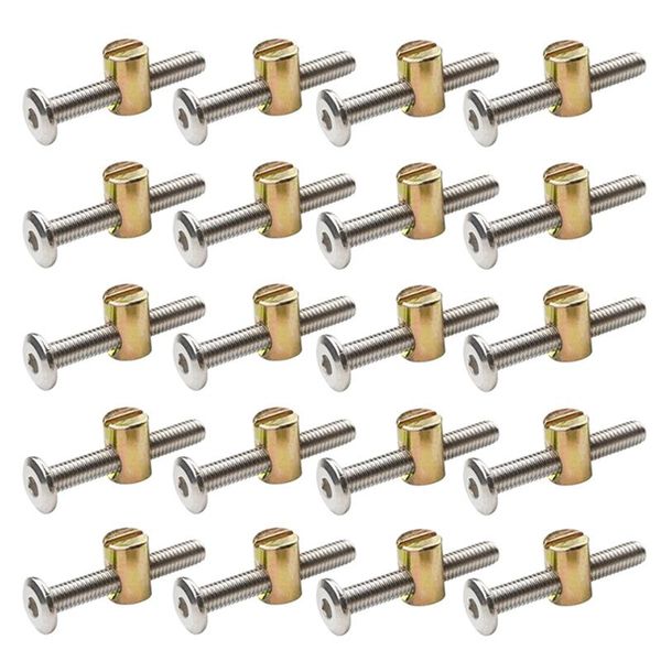 hand tools 20pcsm6 furniture hardware children's bed accessories screw hammer nut cross hole two in one connector
hand tools 20pcsm6 furniture hardware children's bed accessories screw hammer nut cross hole two in one connector