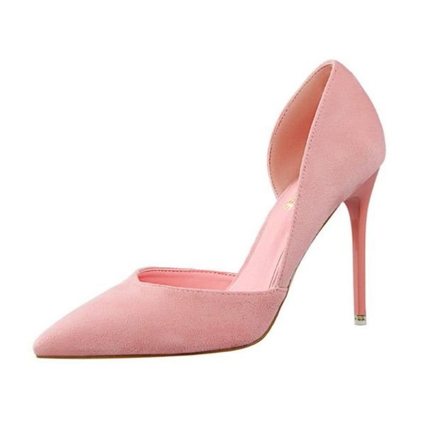 dress shoes bigtree side cut-outs women' office fashion shallow women pumps solid flock pointed toe high heels for, Black
dress shoes bigtree side cut-outs women' office fashion shallow women pumps solid flock pointed toe high heels for, Black