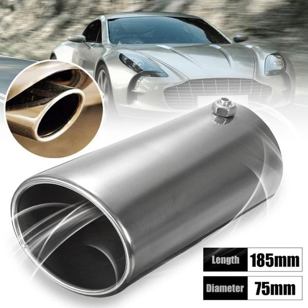 manifold & parts 75mm universal metal steel chrome tip car straight tail exhaust pipe end trim
manifold & parts 75mm universal metal steel chrome tip car straight tail exhaust pipe end trim