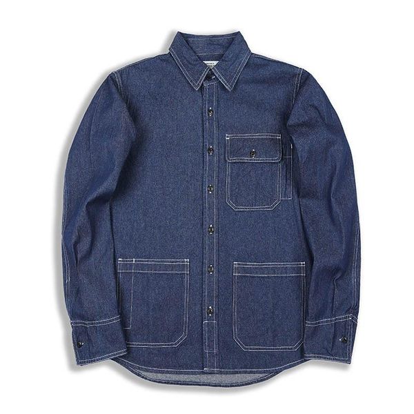 men's casual shirts mcikkny men cargo denim multi pockets cotton jeans size -2xl solid color spring autumn, White;black
men's casual shirts mcikkny men cargo denim multi pockets cotton jeans size -2xl solid color spring autumn, White;black