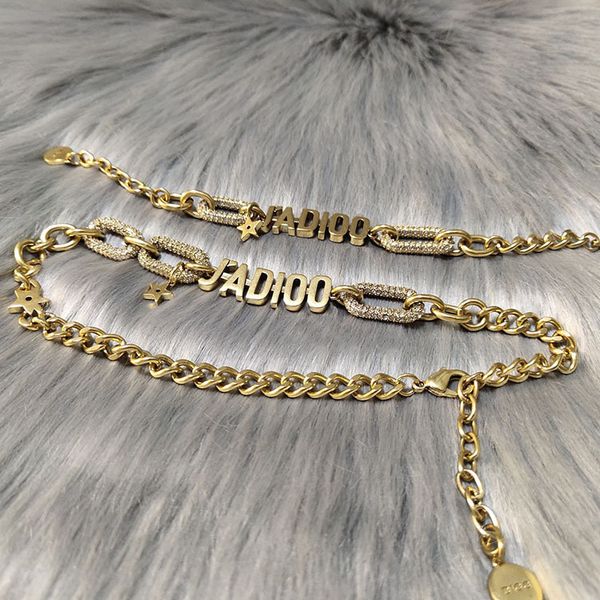 designer jewelry new letter fashion necklace in autumn and winter of 20 temperament versatile bracelet female, Silver
designer jewelry new letter fashion necklace in autumn and winter of 20 temperament versatile bracelet female, Silver