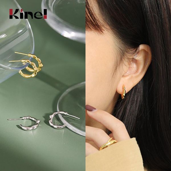other kinel 100% 925 sterling silver earrings korea fashion ins irregular minimal design party wedding jewelry, Golden;silver
other kinel 100% 925 sterling silver earrings korea fashion ins irregular minimal design party wedding jewelry, Golden;silver