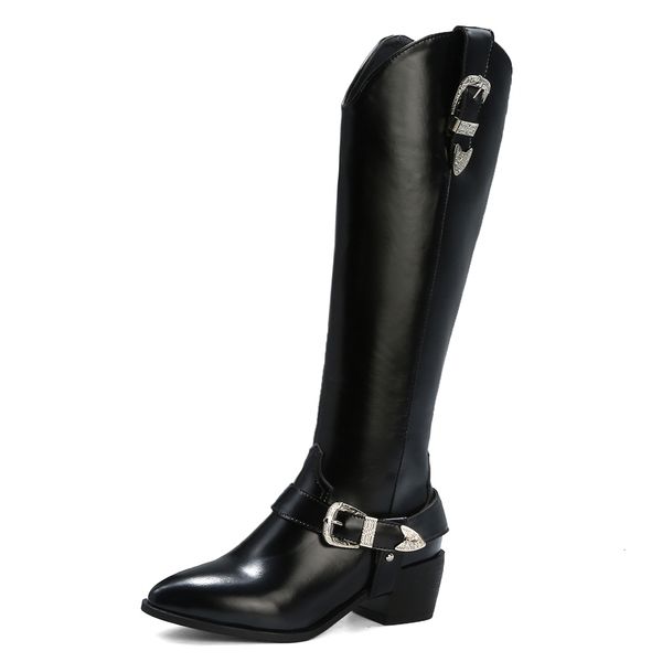 pointy knee boots from standard stone bending test of the strap, crocodile pattern bofz, Black
pointy knee boots from standard stone bending test of the strap, crocodile pattern bofz, Black